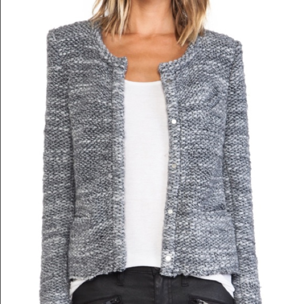 IRO Carene Grey Boulder Jacket/Blazer
